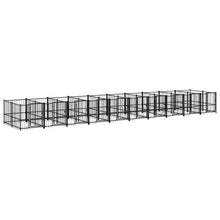 Hondenkennel Voor Buiten 18,77 M² Staal 970 x 193.5 x 100 cm