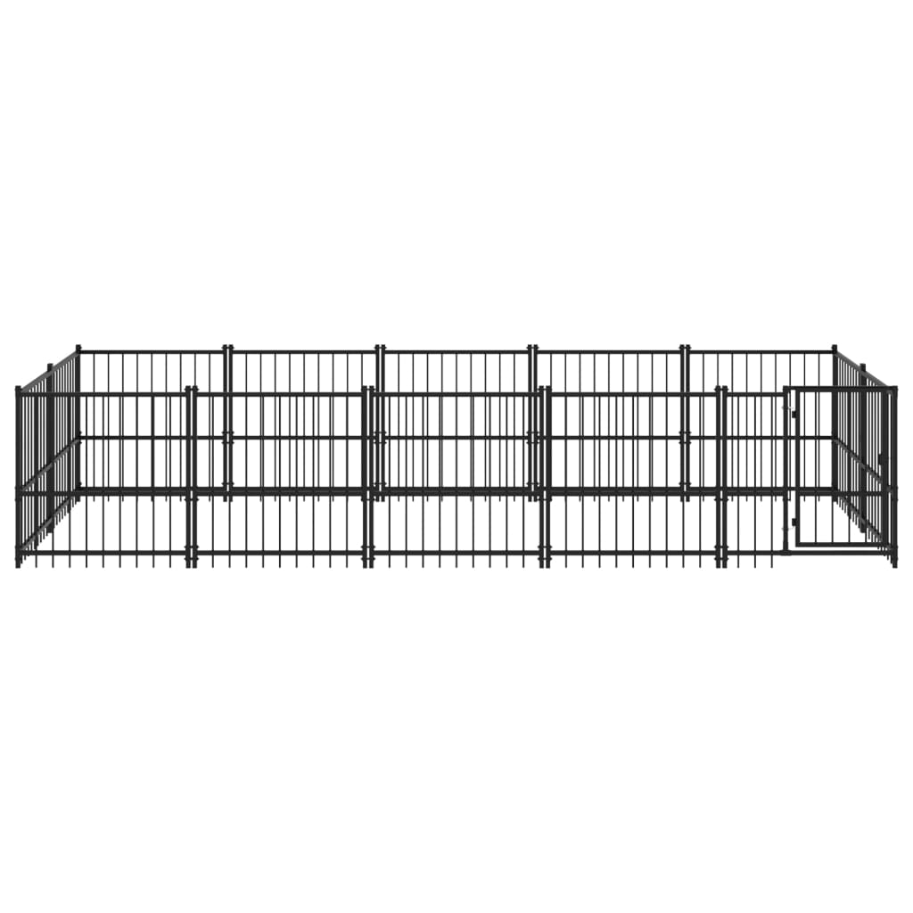 Hondenkenne 9,38 M² Staal 485 x 193.5 x 100 cm