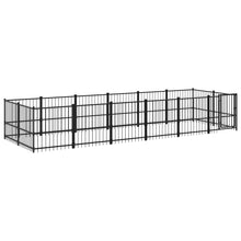 Hondenkennel Voor Buiten 11,26 M² Staal 582 x 193.5 x 100 cm