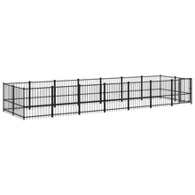 Hondenkennel Voor Buiten 13,14 M² Staal 679 x 193.5 x 100 cm