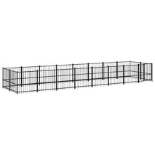 Hondenkennel Voor Buiten 15,02 M² Staal 776 x 193.5 x 100 cm