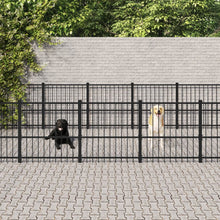 Hondenkennel Voor Buiten 19,76 M² Staal 679 x 291 x 100 cm