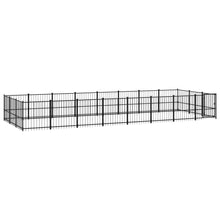 Hondenkennel Voor Buiten 22,58 M² Staal 776 x 291 x 100 cm