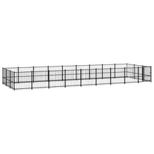 Hondenkennel Voor Buiten 25,4 M² Staal 873 x 291 x 100 cm