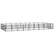 Hondenkennel Voor Buiten 33,87 M² Staal 873 x 388 x 100 cm