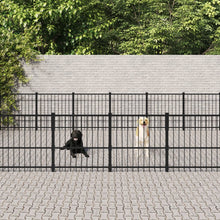 Hondenkennel Voor Buiten 32,93 M² Staal 679 x 485 x 100 cm