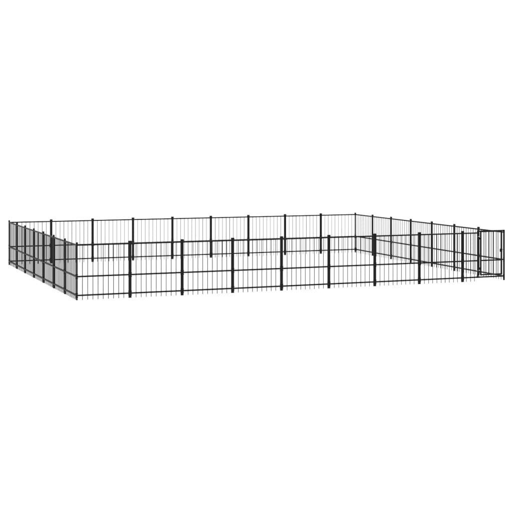 Hondenkenne 59,28 M² Staal 873 x 679 x 100 cm