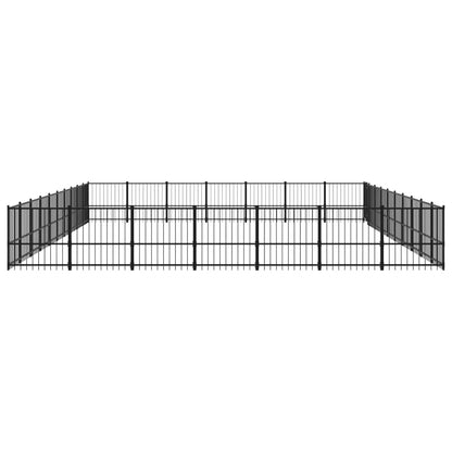 Hondenkennel Voor Buiten 65,86 M² Staal 970 x 679 x 100 cm
