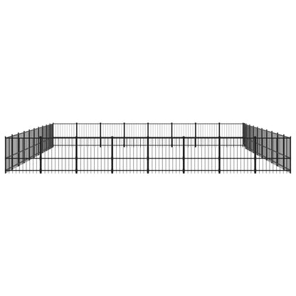 Hondenkennel Voor Buiten 75,27 M² Staal 970 x 776 x 100 cm