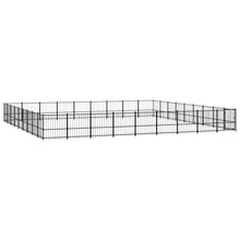 Hondenkennel Voor Buiten 76,21 M² Staal 873 x 873 x 100 cm