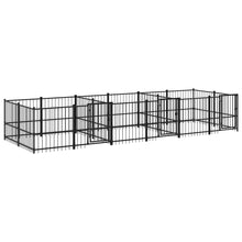 Hondenkennel Voor Buiten 11,26 M² Staal 582 x 193.5 x 100 cm