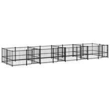 Hondenkennel Voor Buiten 15,02 M² Staal 776 x 193.5 x 100 cm