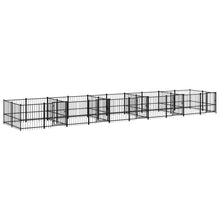Hondenkennel Voor Buiten 18,77 M² Staal 970 x 193.5 x 100 cm