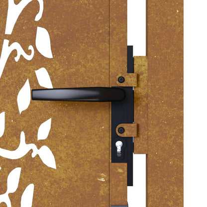 Poort 105X80 Cm Boomontwerp Cortenstaal 105 x 80 cm