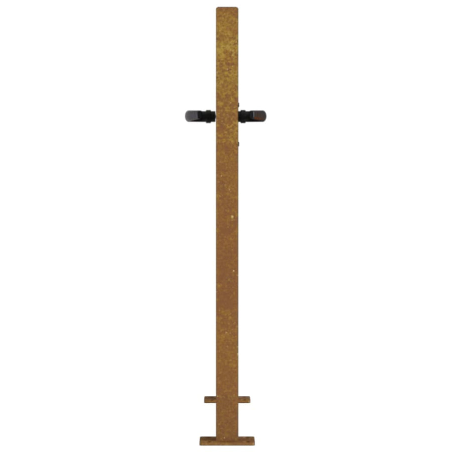 Poort Grasontwerp 105X80 Cm Cortenstaal 105 x 80 cm