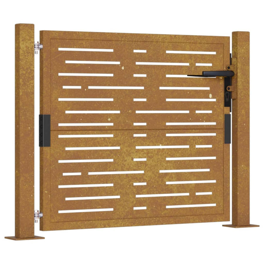 Poort Vierkant Cortenstaal 105 x 80 cm