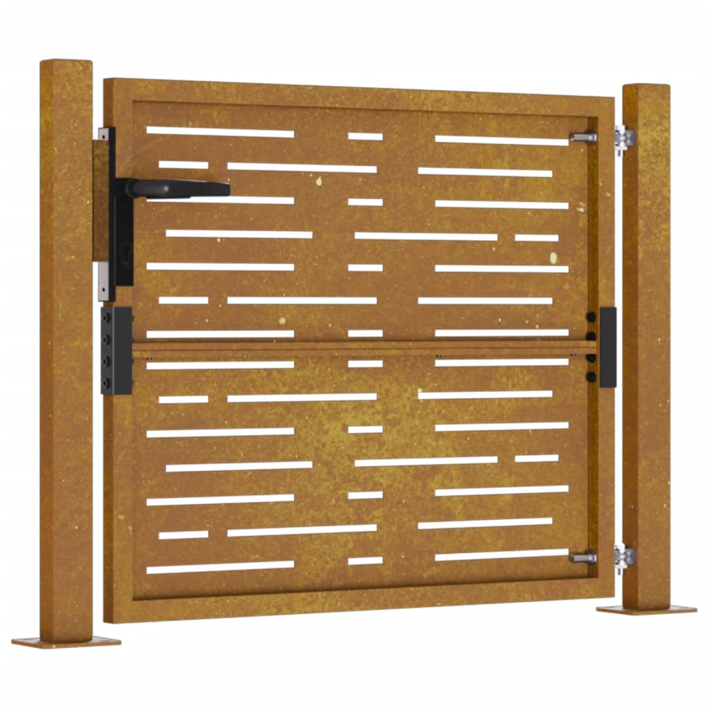 Poort Vierkant Cortenstaal 105 x 80 cm