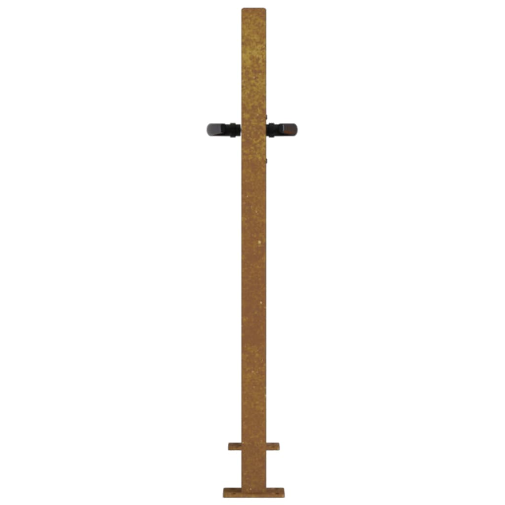 Poort Vierkant Cortenstaal 105 x 80 cm