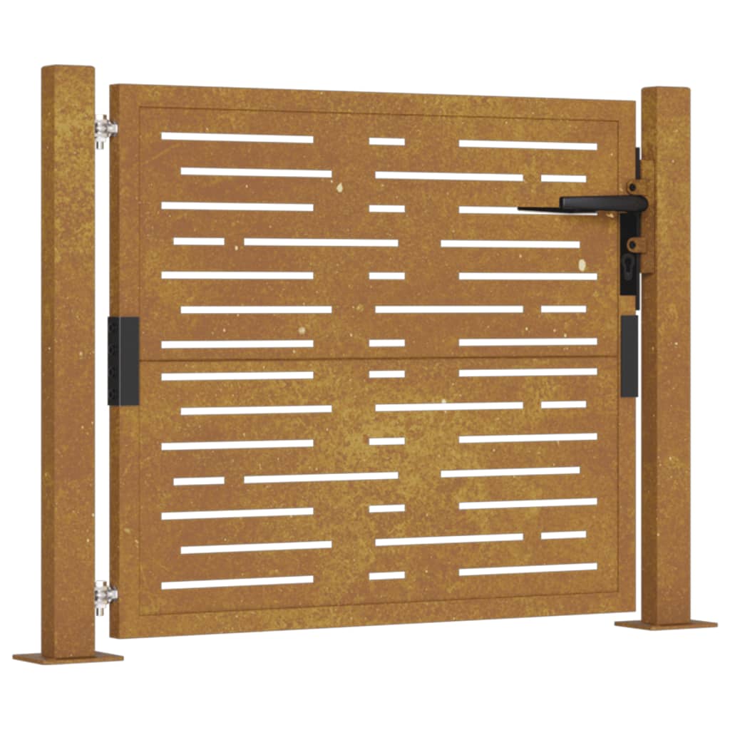 Poort Vierkant Cortenstaal 105 x 105 cm
