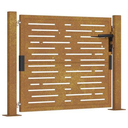 Poort Vierkant Cortenstaal 105 x 105 cm