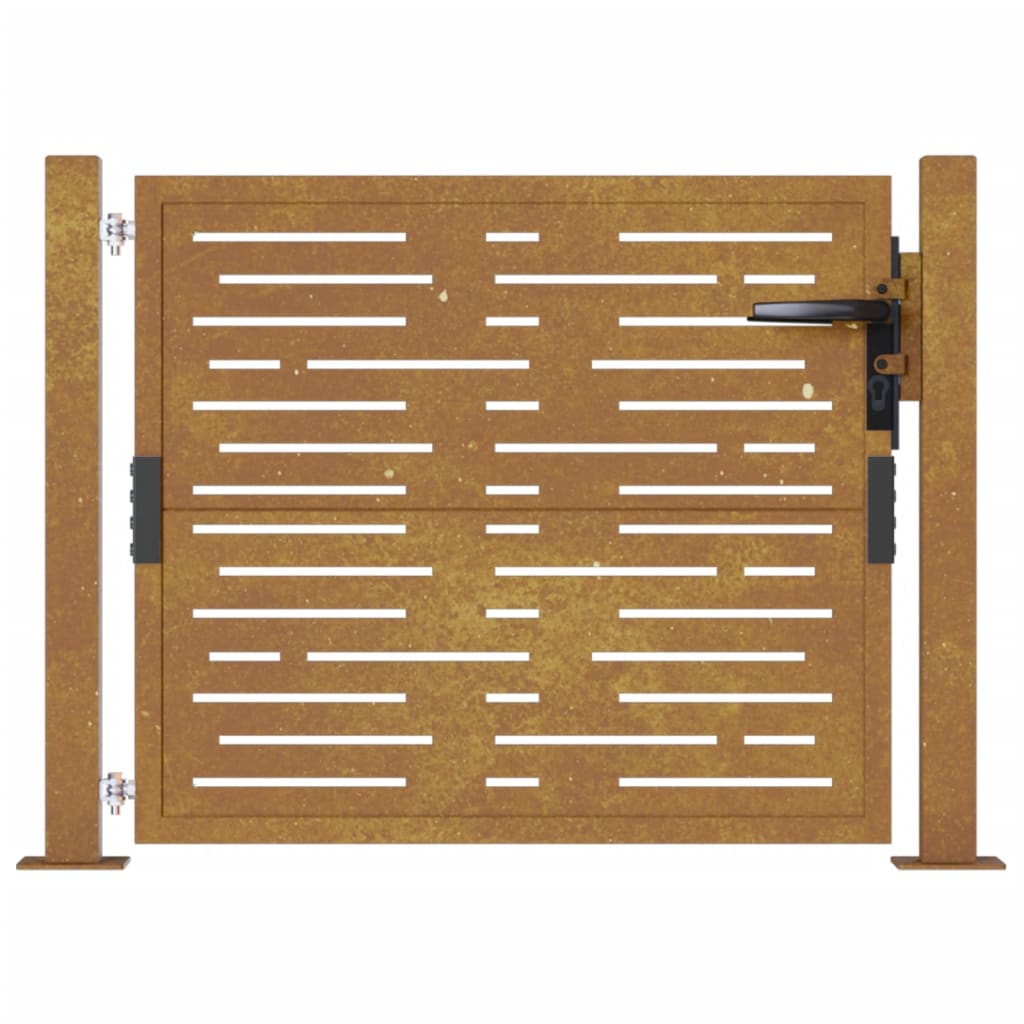Poort Vierkant Cortenstaal 105 x 105 cm