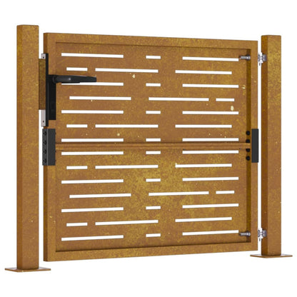 Poort Vierkant Cortenstaal 105 x 105 cm