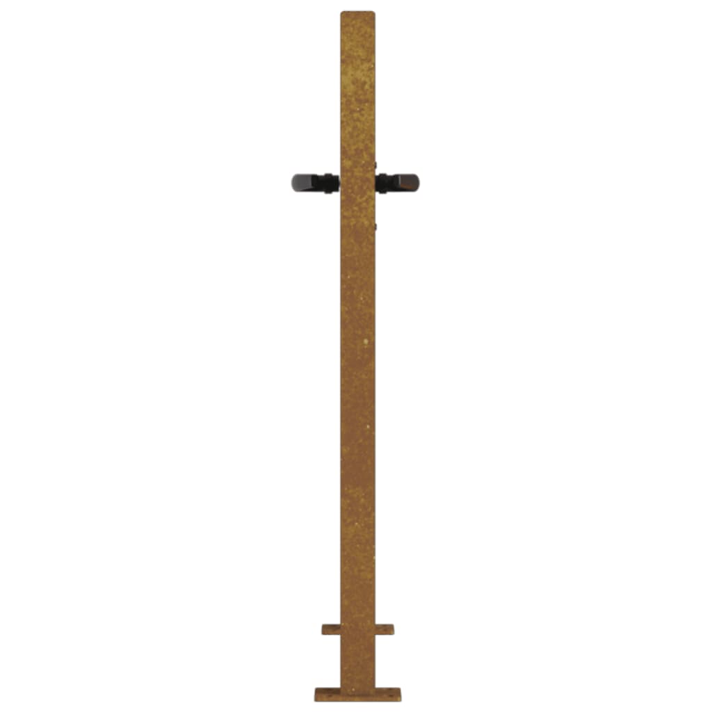 Poort Vierkant Cortenstaal 105 x 105 cm