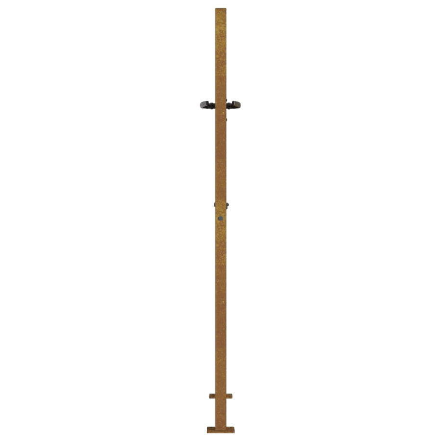 Poort vierkant 105x130 cm cortenstaal 105 x 130 cm