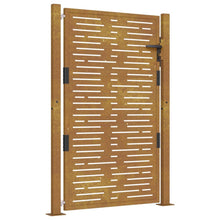 Poort Vierkant Cortenstaal 105 x 155 cm