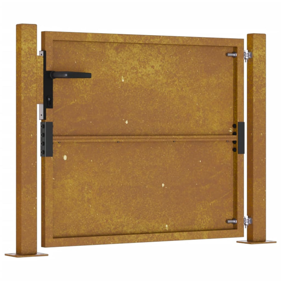 Poort 105X80 Cm Cortenstaal