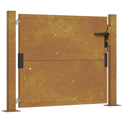 Poort 105x105 cm cortenstaal 105 x 105 cm