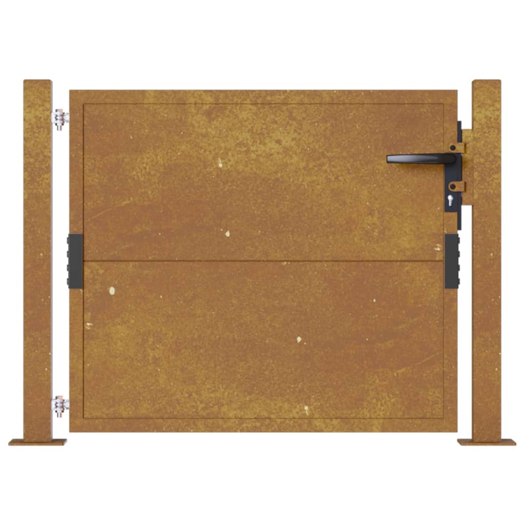 Poort 105x105 cm cortenstaal 105 x 105 cm