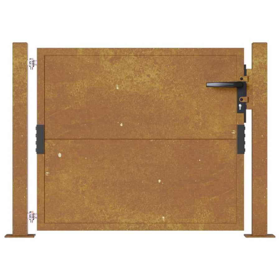 Poort 105x105 cm cortenstaal 105 x 105 cm