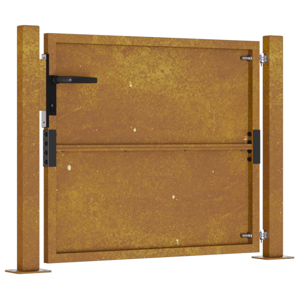 Poort 105x105 cm cortenstaal 105 x 105 cm