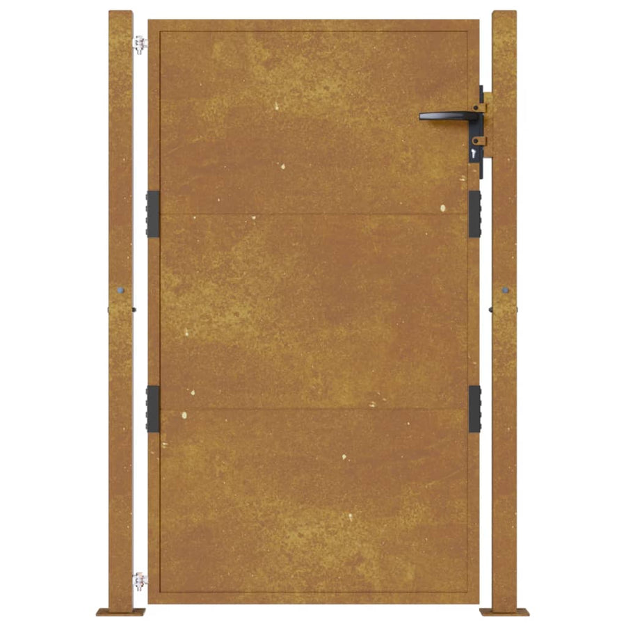 Poort 105X130 Cm Cortenstaal