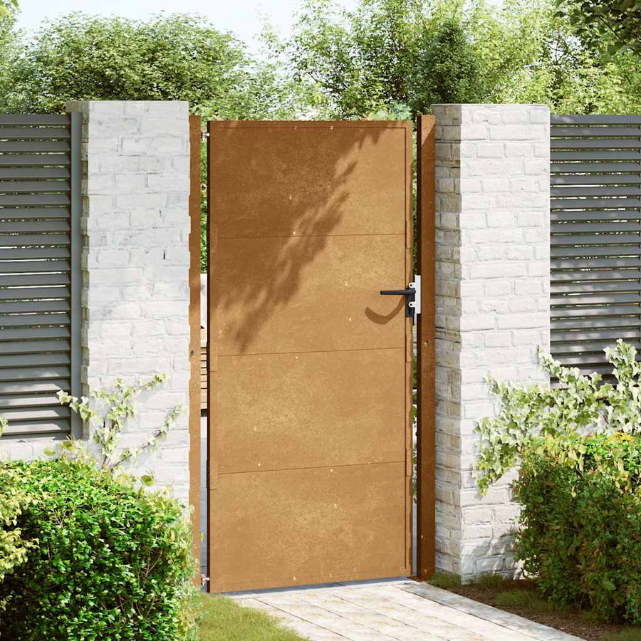 Poort Cortenstaal 105 x 180 cm