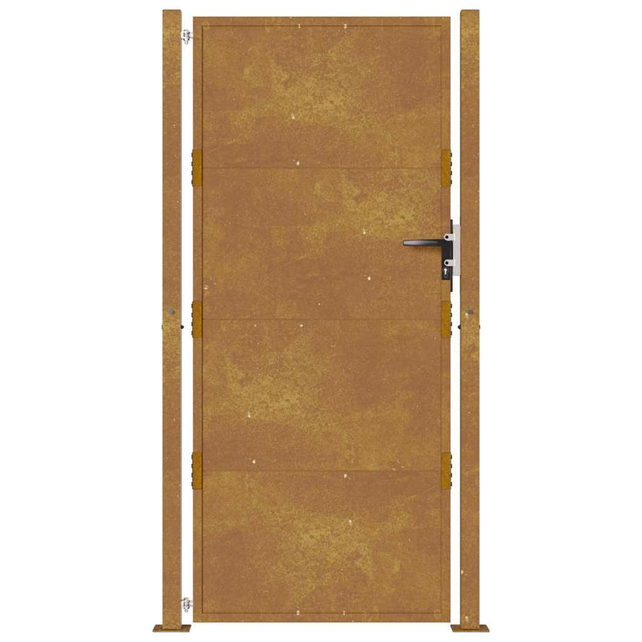 Poort Cortenstaal 105 x 180 cm