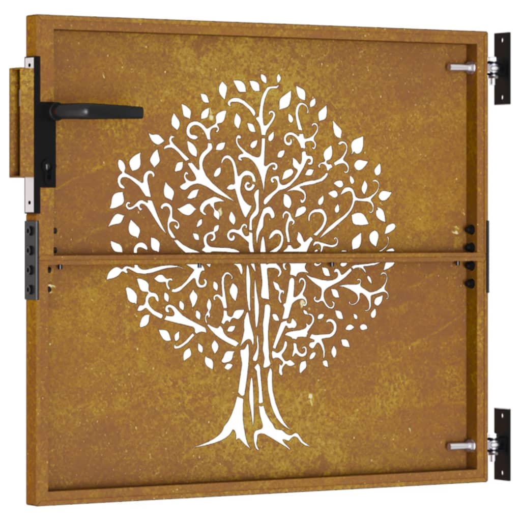Poort 85X75 Cm Boomontwerp Cortenstaal 85 x 75 cm