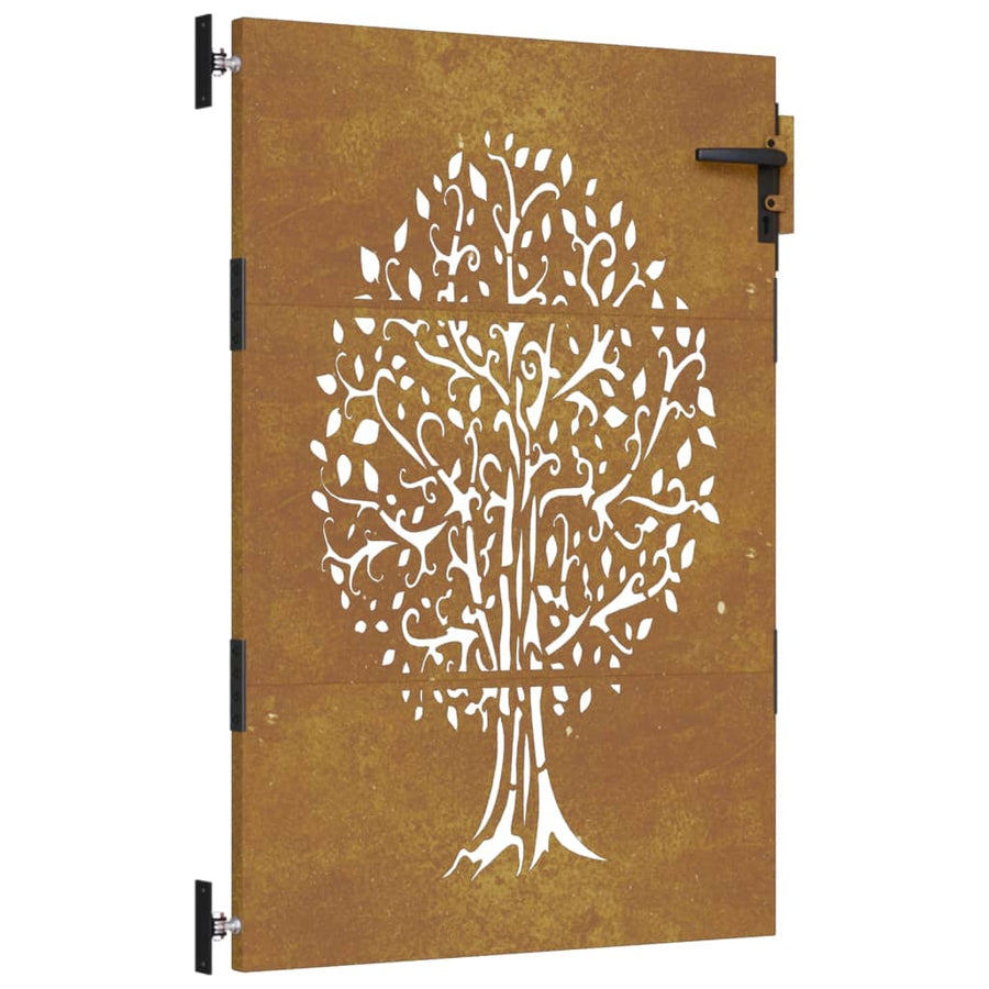 Poort Boomontwerp Cortenstaal 85 x 125 cm