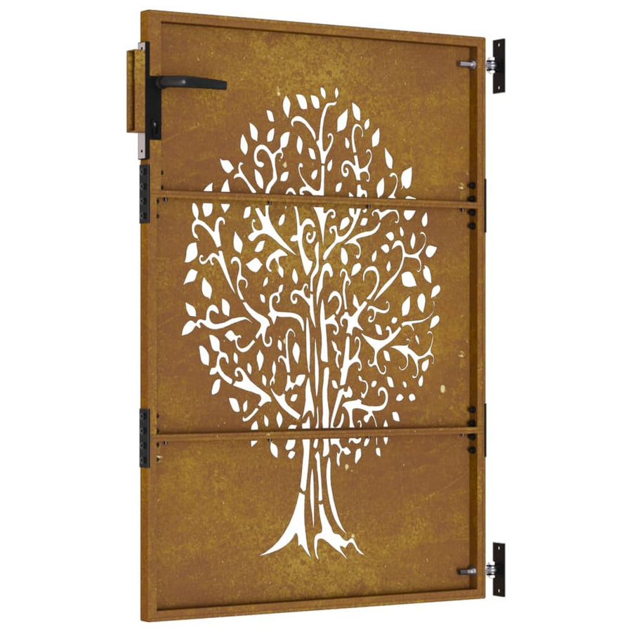 Poort Boomontwerp Cortenstaal 85 x 125 cm