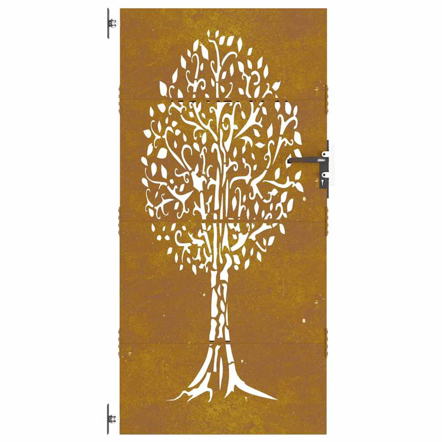 Poort Boomontwerp Cortenstaal 85 x 175 cm