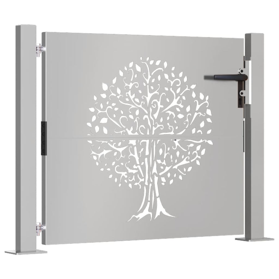 Poort 105X80 Cm Boomontwerp Cortenstaal 105 x 80 cm