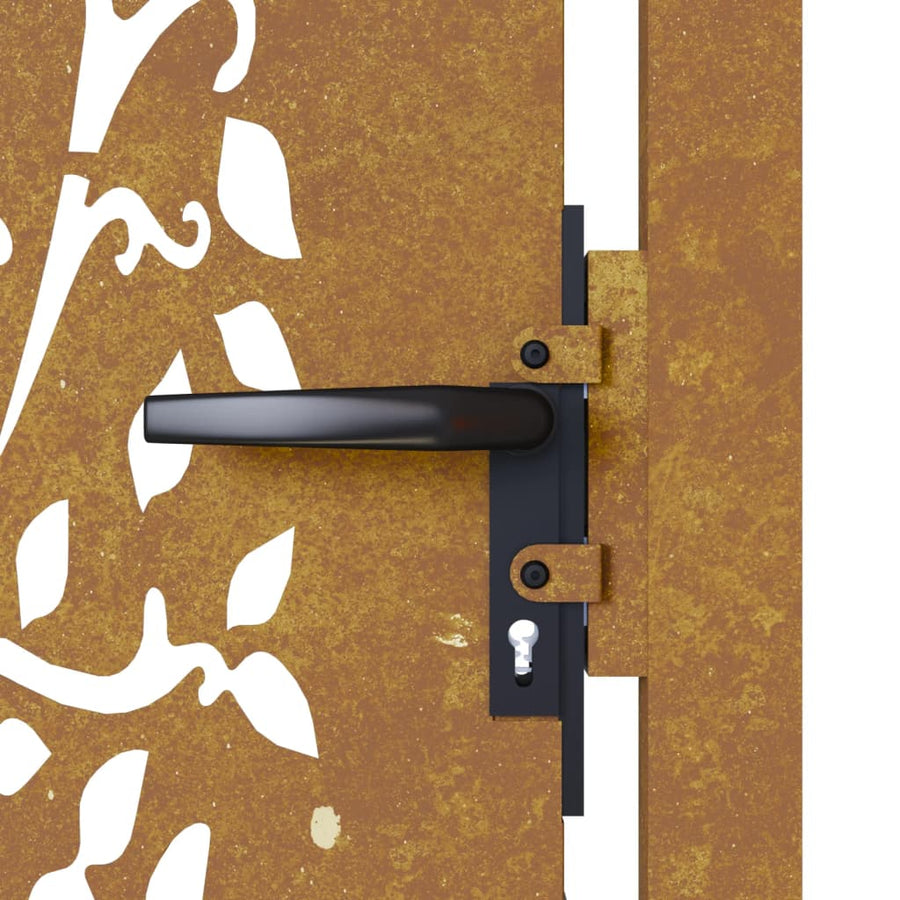 Poort 105X80 Cm Boomontwerp Cortenstaal 105 x 80 cm