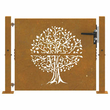 Poort Boomontwerp Cortenstaal 105 x 105 cm