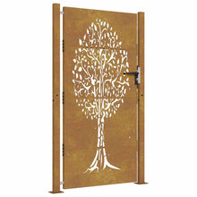 Poort Boomontwerp Cortenstaal 105 x 180 cm