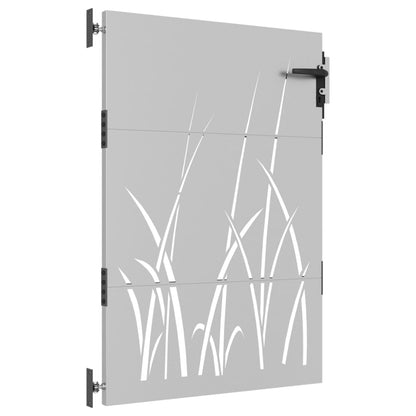 Poort Grasontwerp Cortenstaal 85 x 125 cm