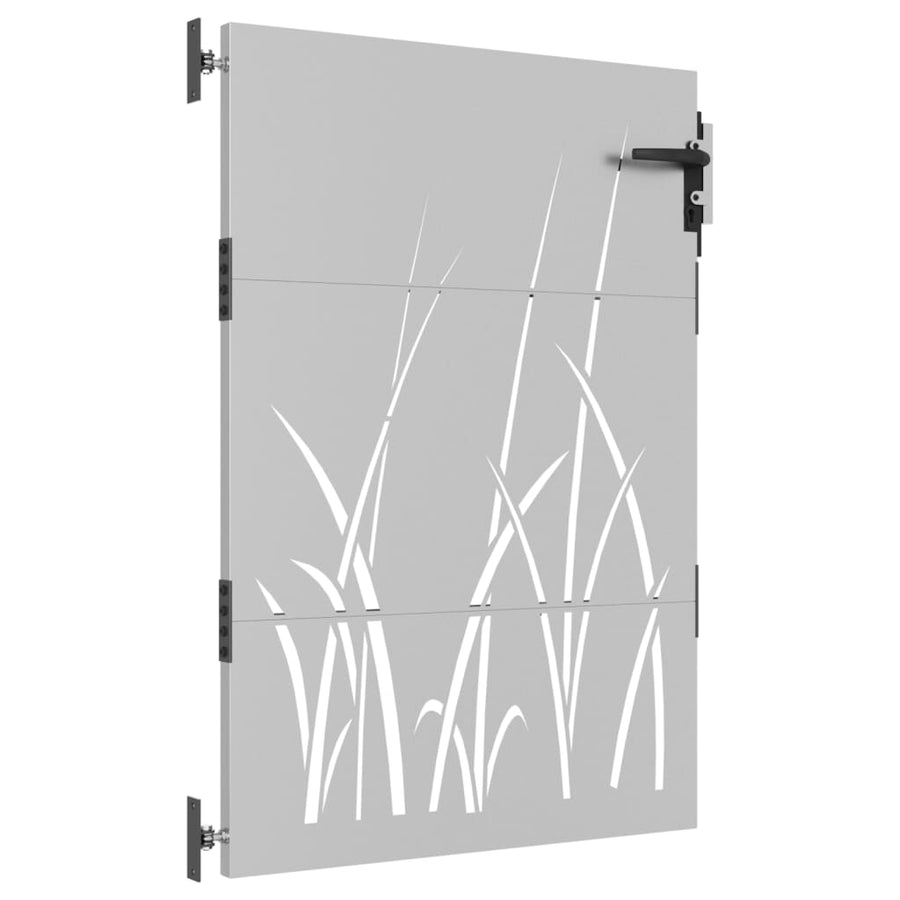 Poort Grasontwerp Cortenstaal 85 x 125 cm