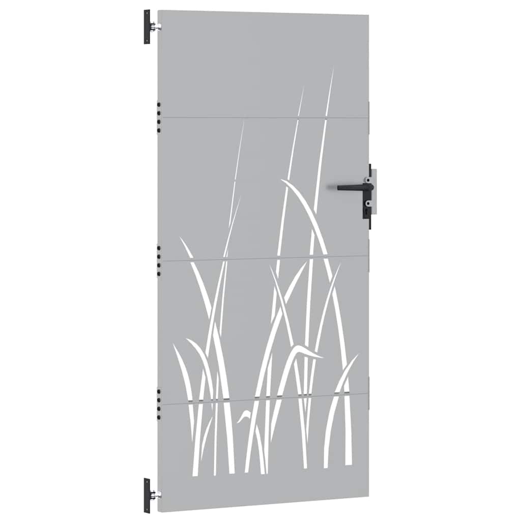 Poort Grasontwerp Cortenstaal 85 x 175 cm weathering steel/rusty