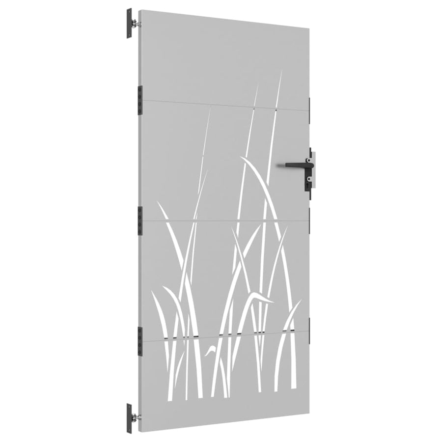 Poort 85X200 Cm Grasontwerp Cortenstaal