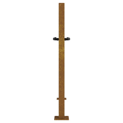 Poort Grasontwerp Cortenstaal 105 x 105 cm